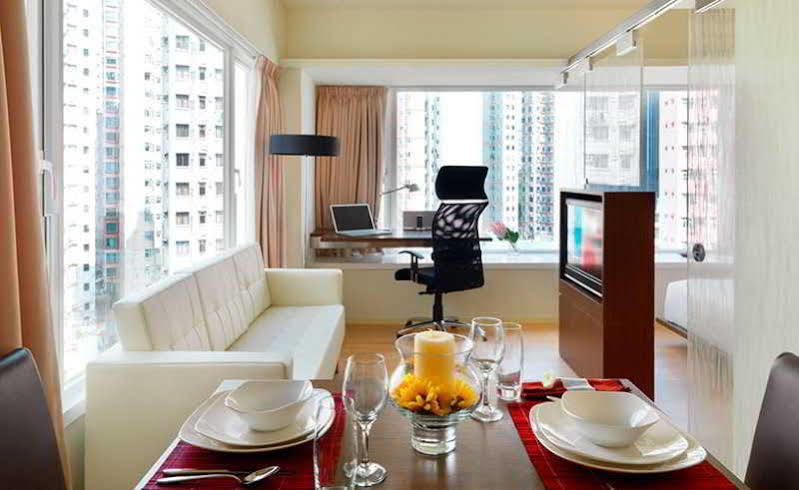 The Johnston Suites Hong Kong Serviced Apartments Экстерьер фото
